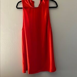 American Apparel Red Sleeveless Dress